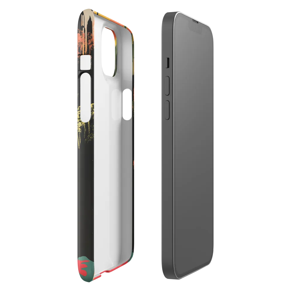 Elysian Echoes: A Surreal Reflections | Phone Case |  14 Plus | Snap Case | Glossy
