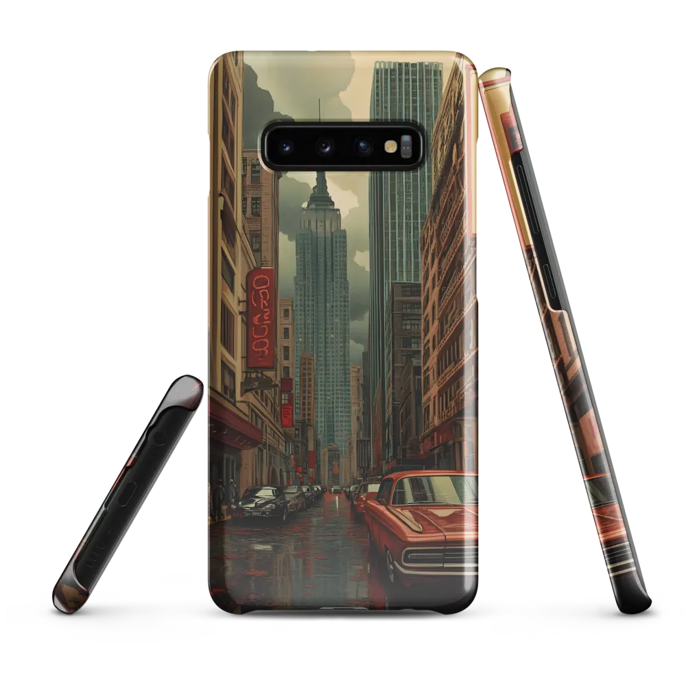 Nostalgic Cityscape: Reflections of a Forgotten Era | Phone Case |  S10 Plus | Snap Case | Glossy