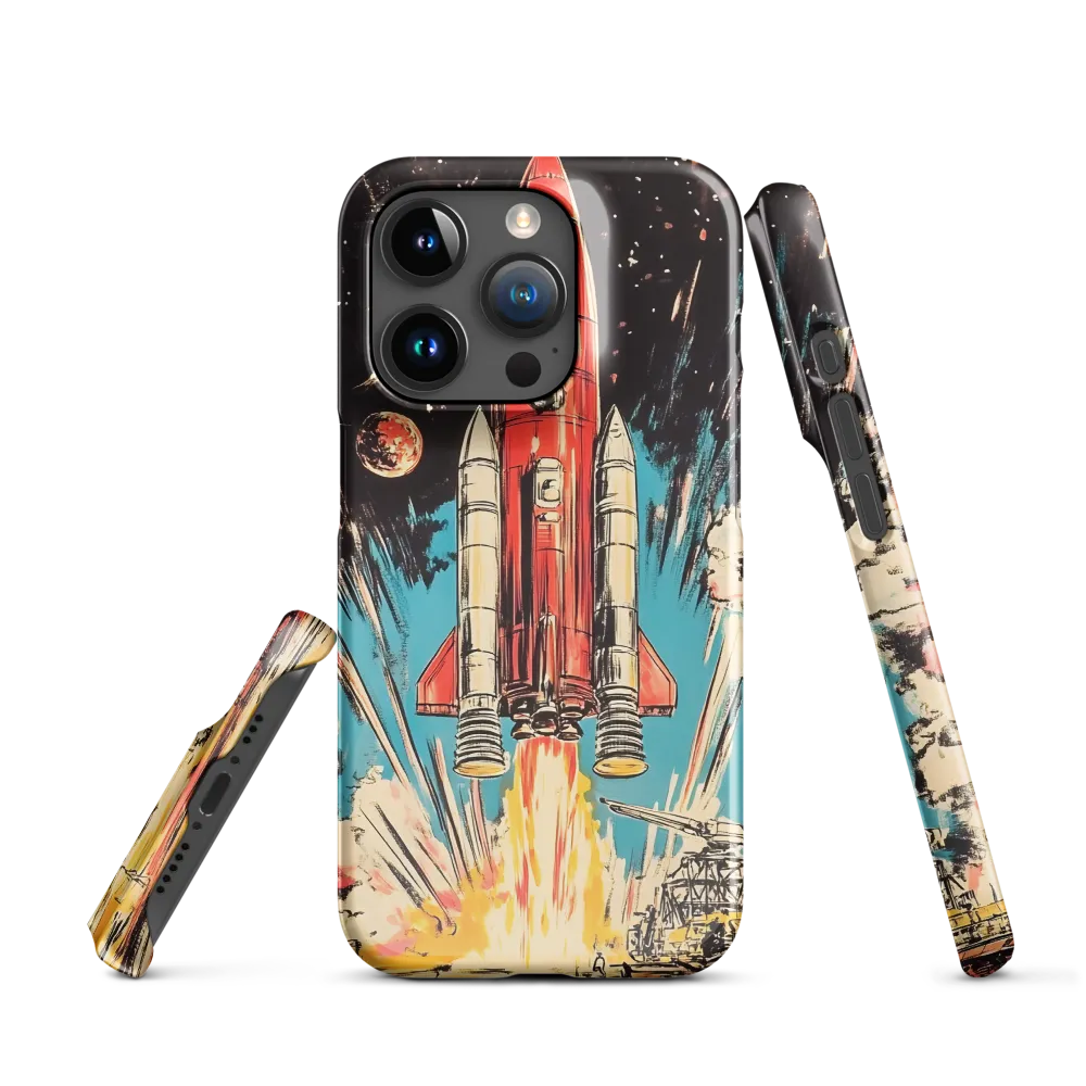 Launch: Retro Red Rocket