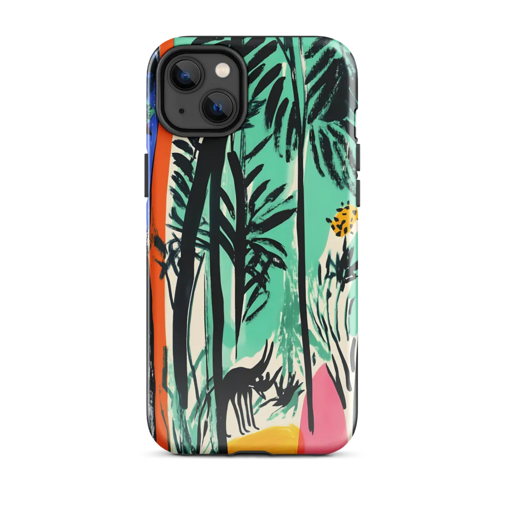 Whispers of the Jungle | Phone Case |  14 Plus | Tough Case | Glossy