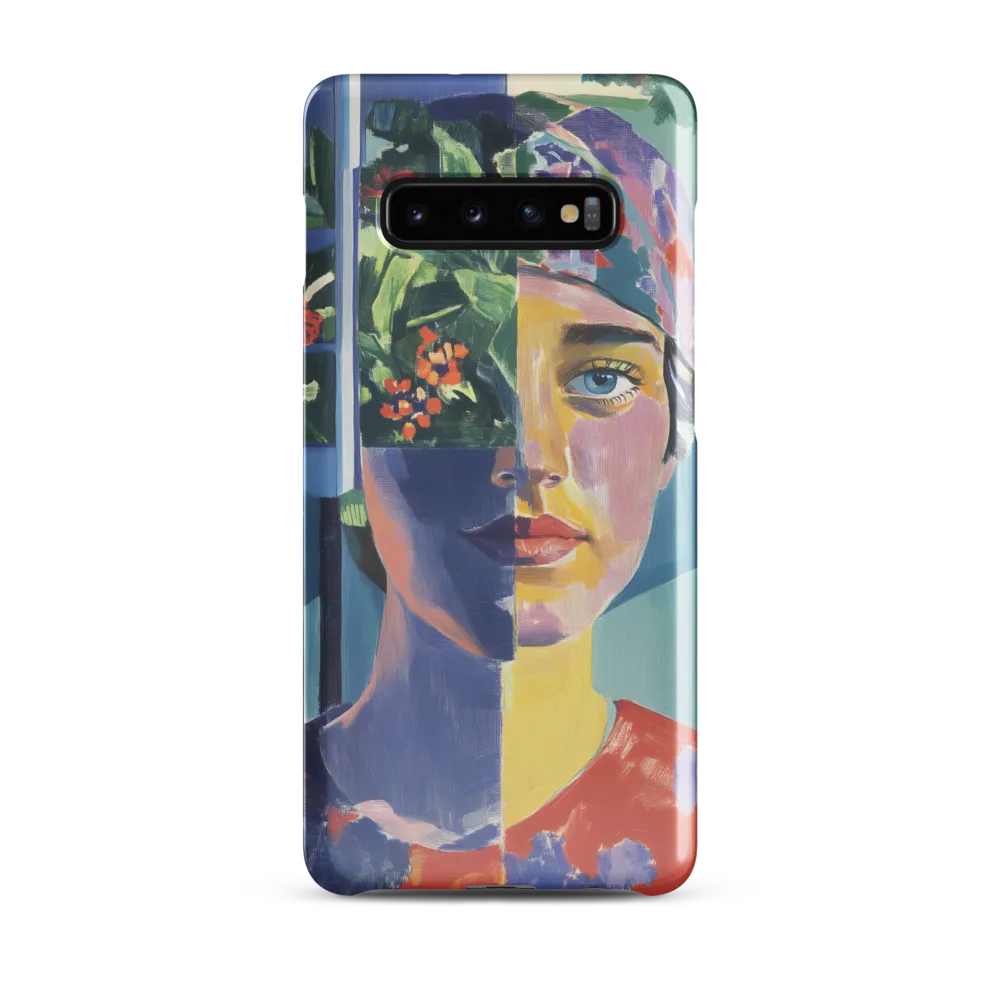 Nature's Reflection: A Portrait of Harmony | Phone Case |  S10 Plus | Snap Case | Glossy