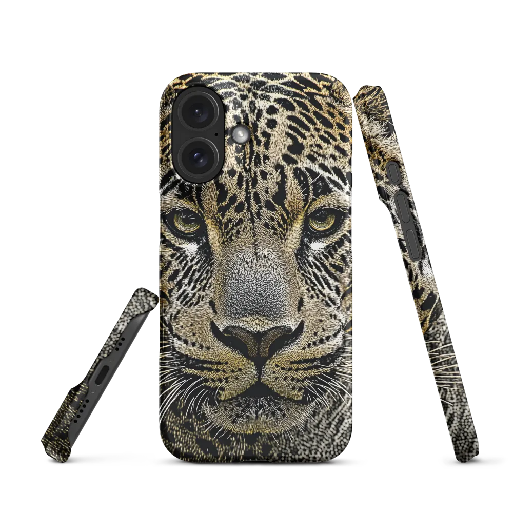 The Majestic Gaze: Portrait of a Leopard