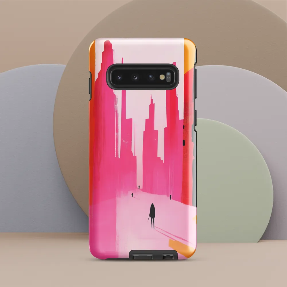 Urban Echoes in Pink