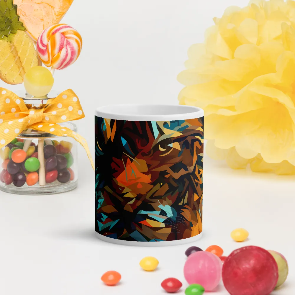 Wild Symphony: Abstract Tigers | Mugs | Multiple Sizes & Colors