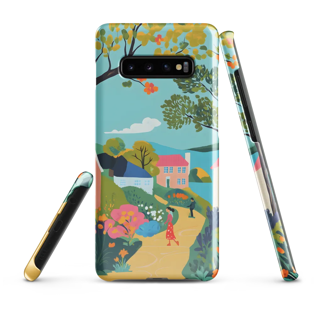 Charming Countryside Serenity | Phone Case |  S10 Plus | Snap Case | Glossy