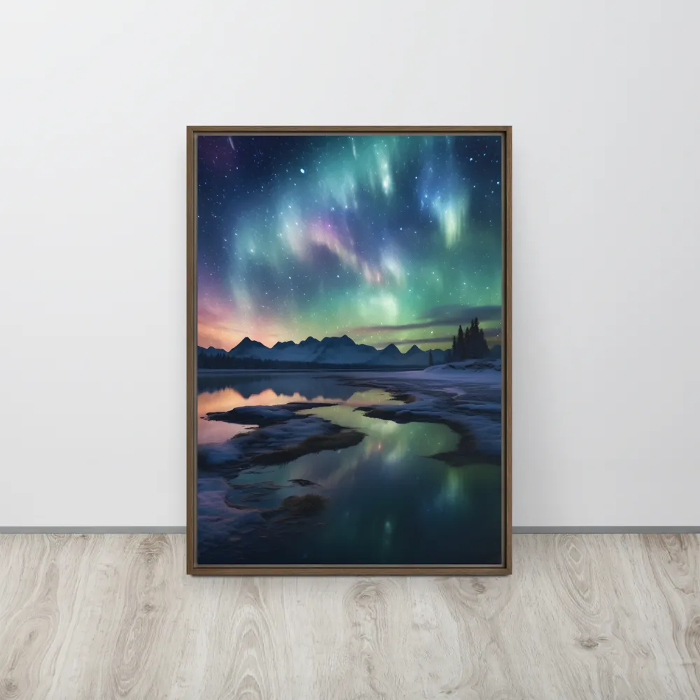 Ethereal Aurora: A Night Under the Stars