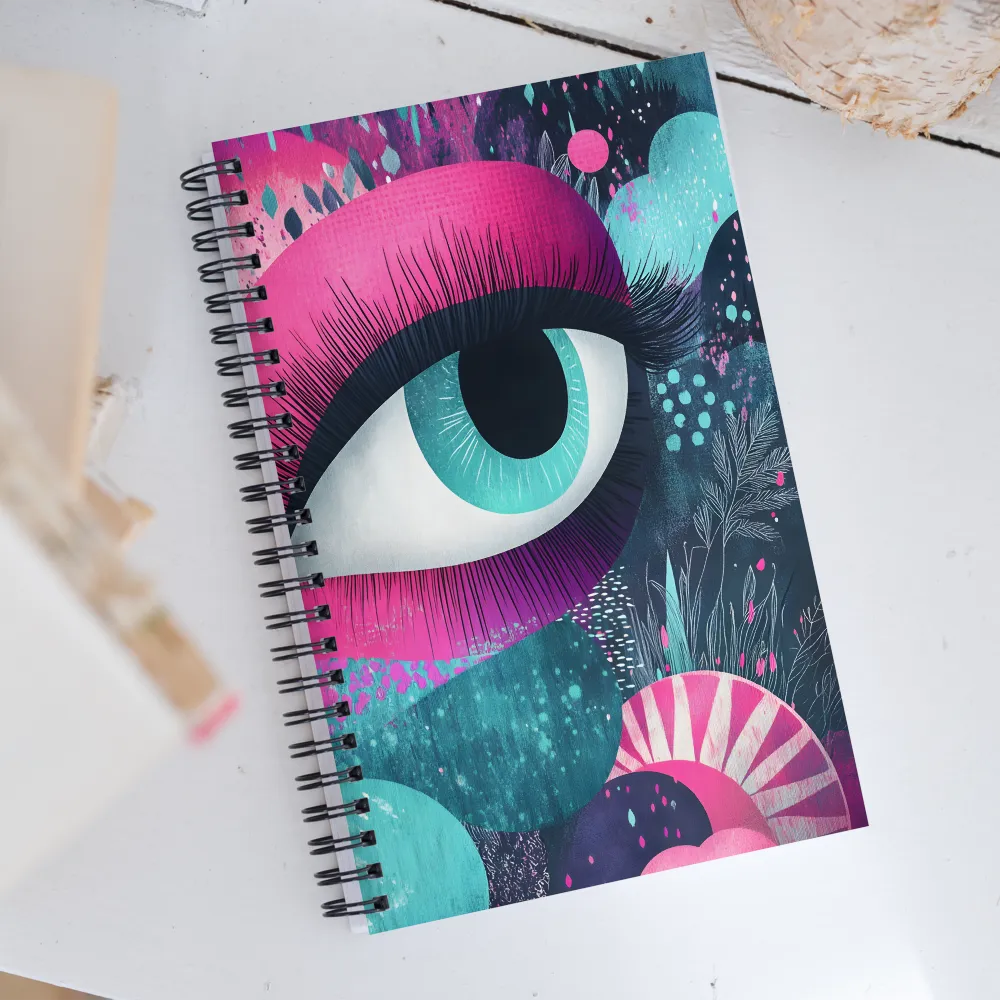 The Eye of Imagination | Spiral Notebook