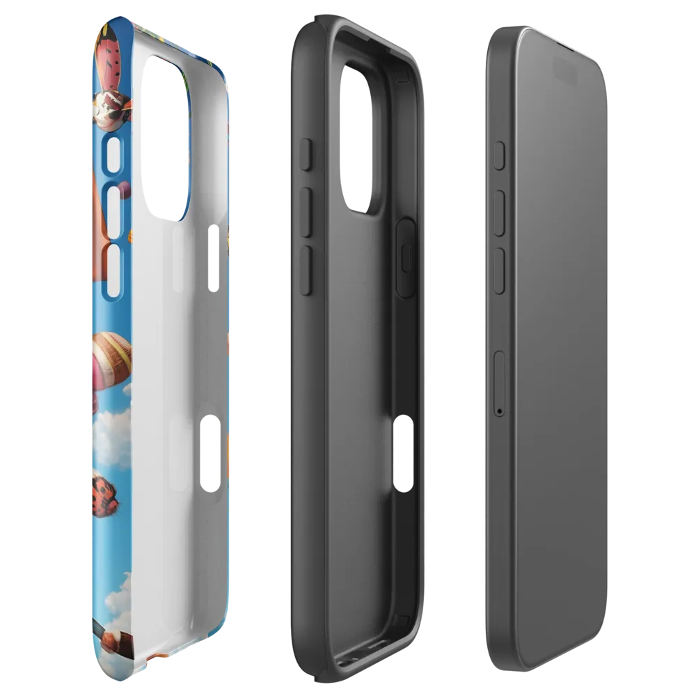 Joyful Whimsy | Phone Case |  16 Pro Max | Tough Case | Glossy