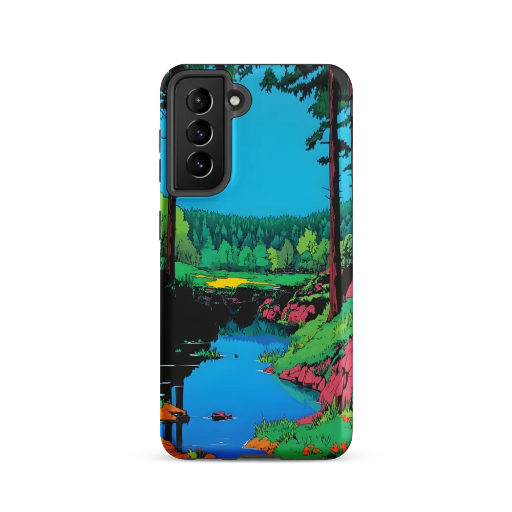Tranquil Reflections: A Vibrant Landscape