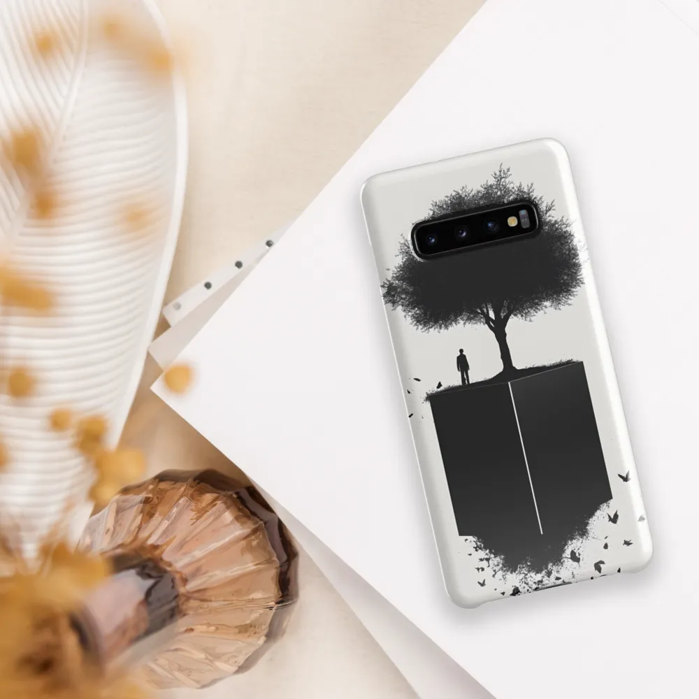 Contemplation Under the Tree | Phone Case |  S10 Plus | Snap Case | Glossy