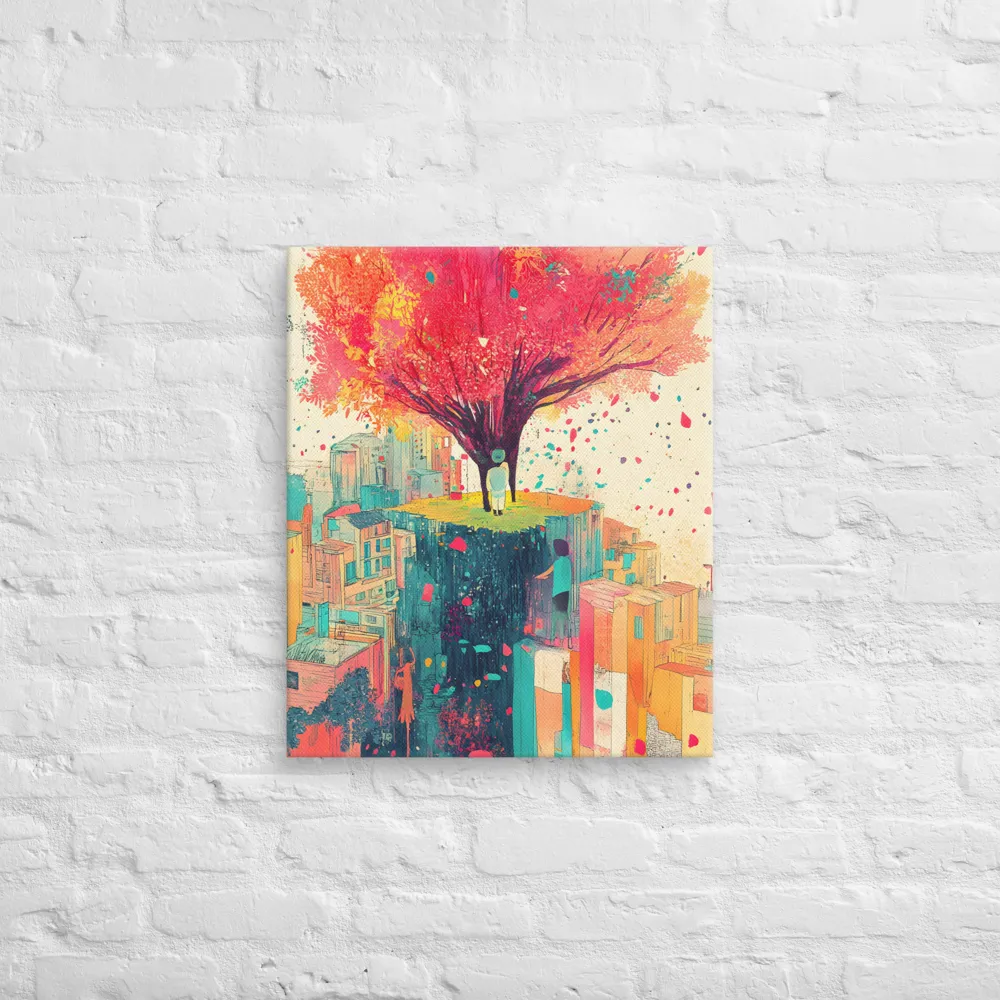 Whispers of Urban Dreams | Canvas | 20″×24″