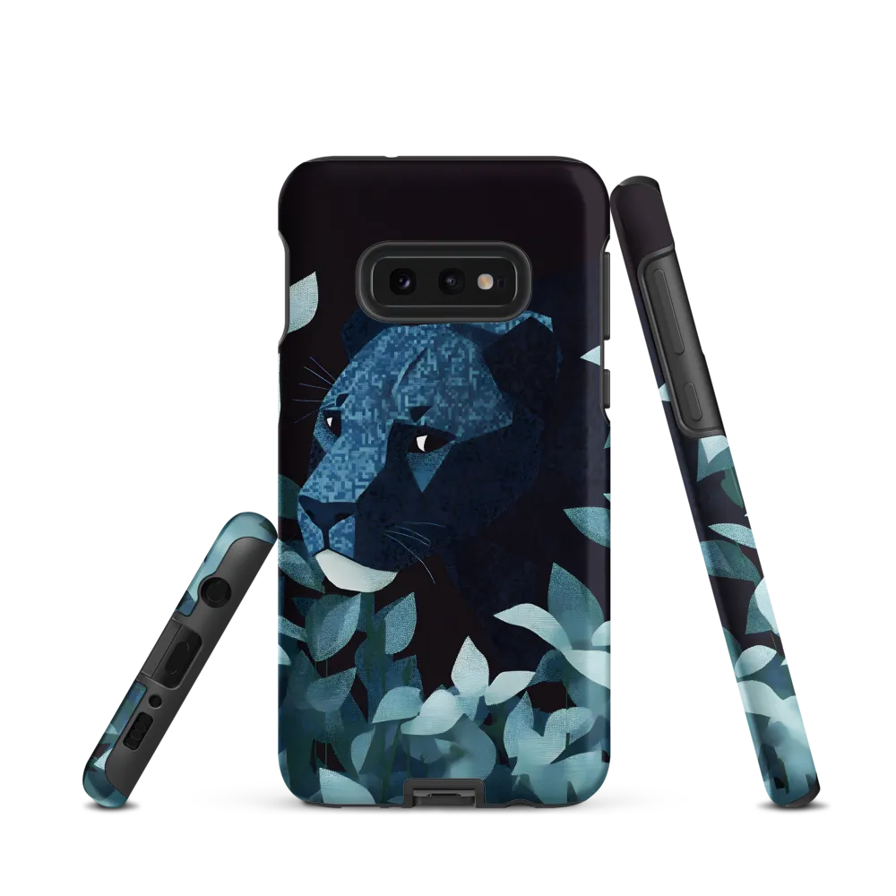 Lurking Blue: The Panther's Gaze