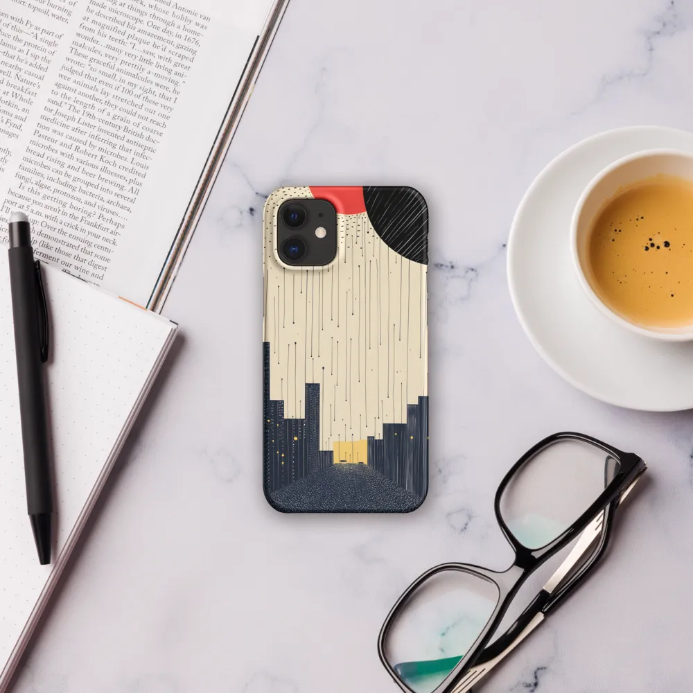 Whispers of the Urban Sky | Phone Case |  12 Mini | Snap Case | Matte