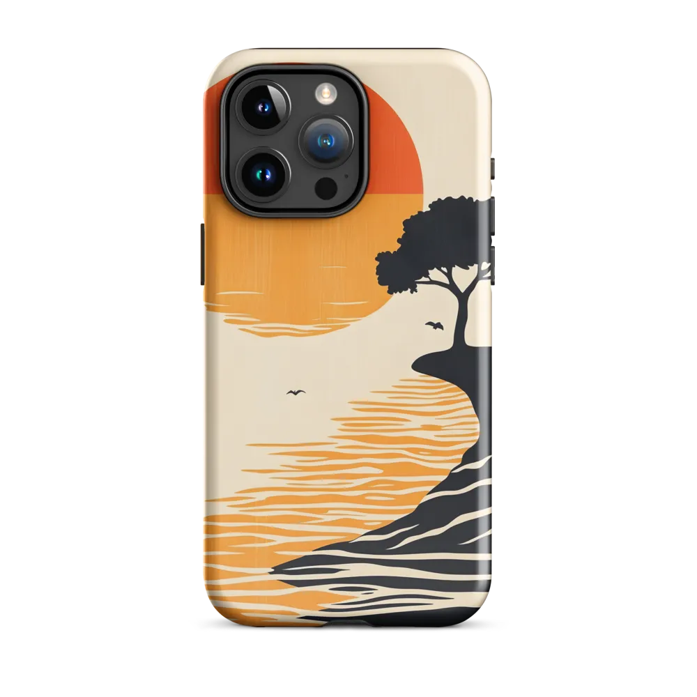 Serene Sunset | Phone Case |  15 Pro Max | Tough Case | Glossy