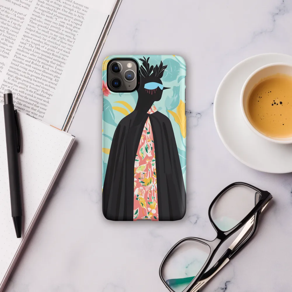 Silhouette with Floral Panel