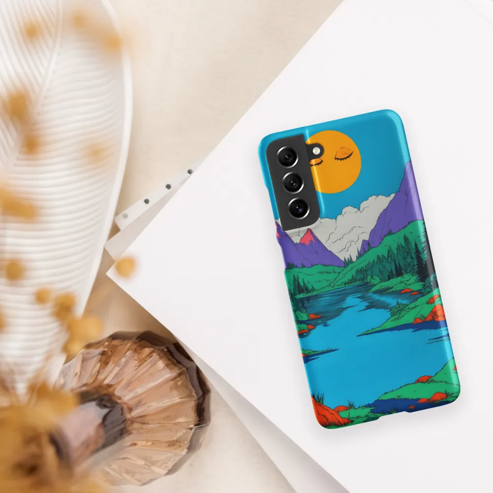 Whimsical Serenity in Vibrant Colors