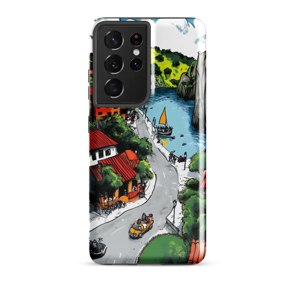 Whimsical Village by the Water