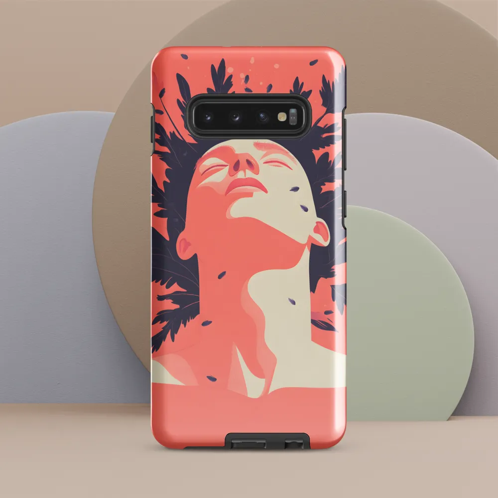 Embracing Nature's Serenity | Phone Case |  S10 Plus | Tough Case | Glossy