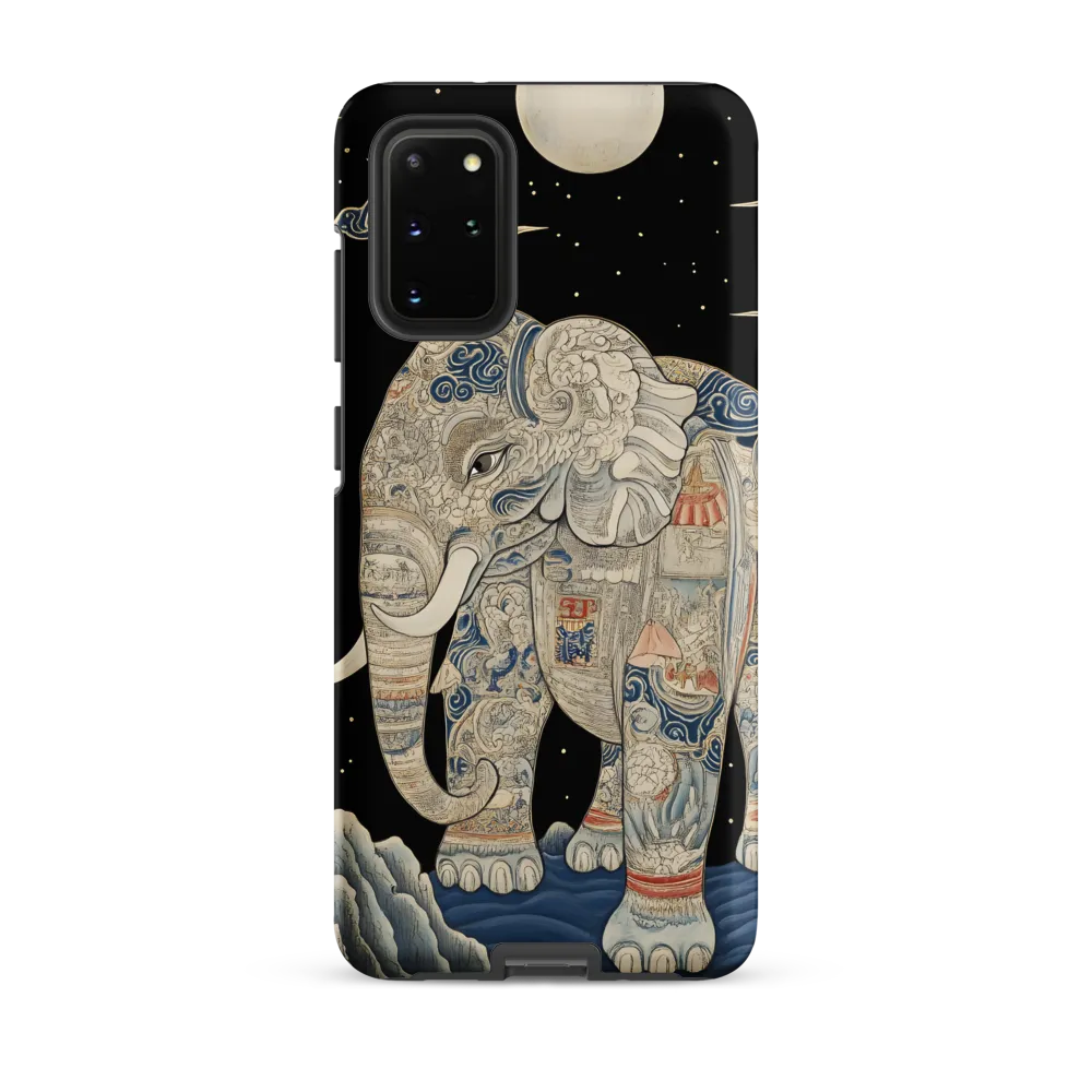The Majestic Tale of the Painted Elephant | Phone Case |  S20 Plus | Tough Case | Matte