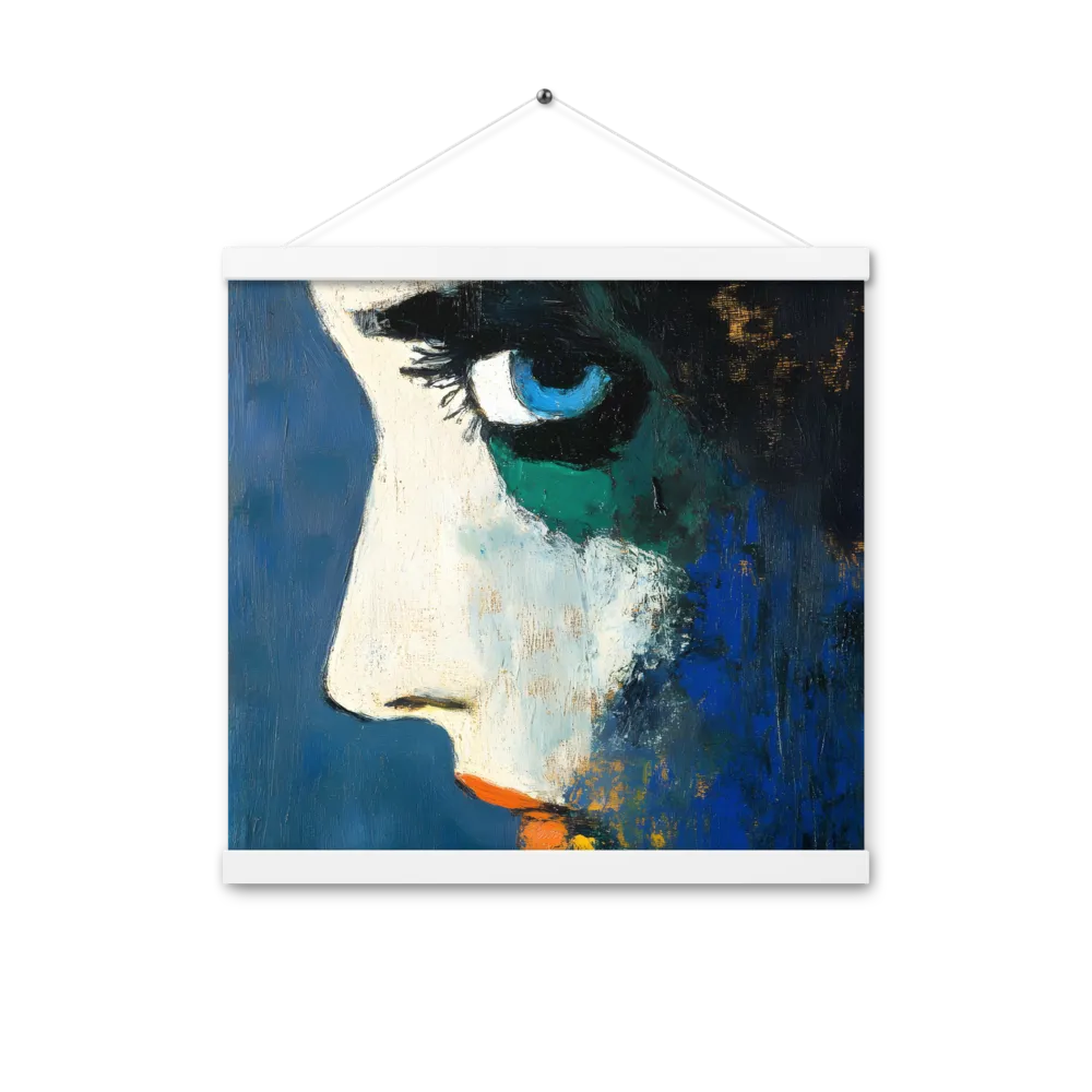 Reflections of Emotion | Poster With White Wood Hanger | 16″×16″
