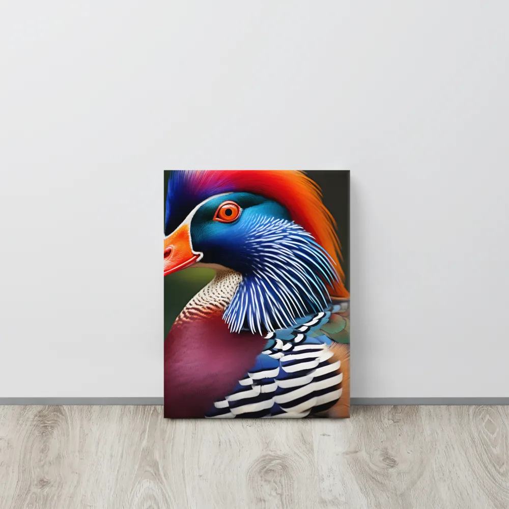 The Majestic Mandarin | Canvas | 12″×16″
