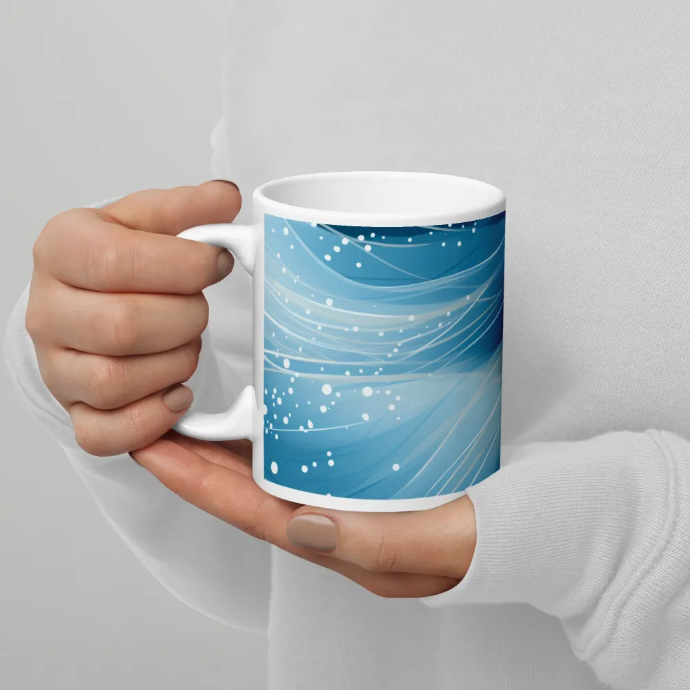 Ethereal Ocean Waves | Mug with White inside | 11 oz