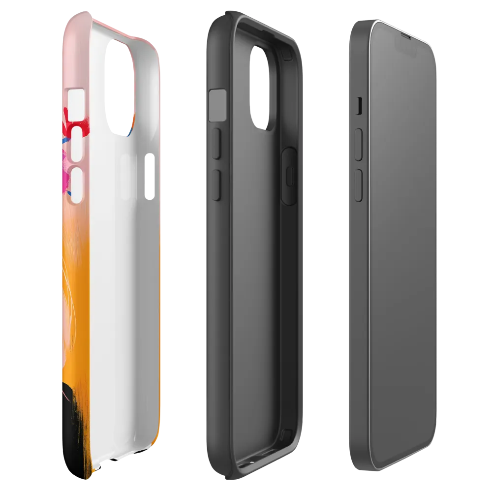 Floral Serenity | Phone Case |  14 Plus | Tough Case | Matte