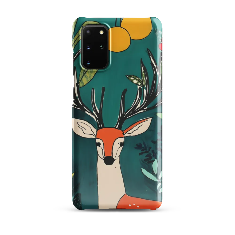 Nature's Embrace: The Majestic Deer | Phone Case |  S20 Plus | Snap Case | Glossy