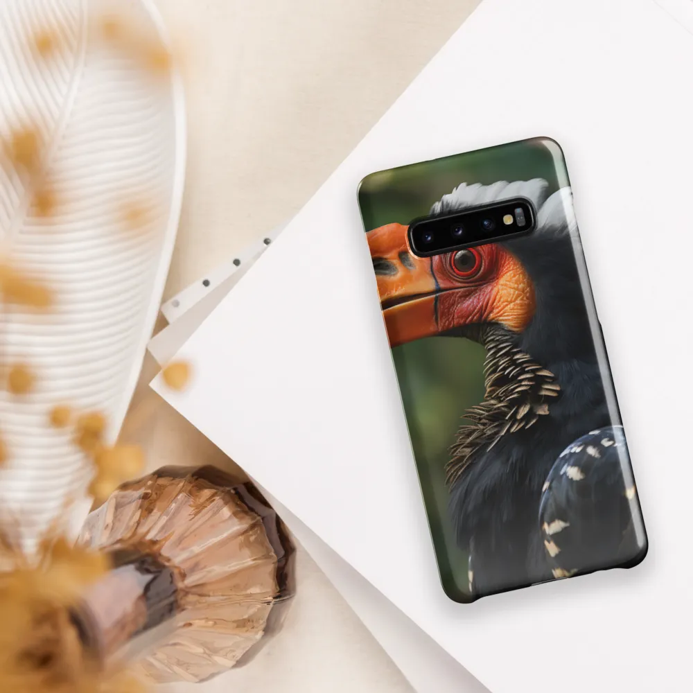 Majesty of the Hornbill | Phone Case |  S10 Plus | Snap Case | Glossy