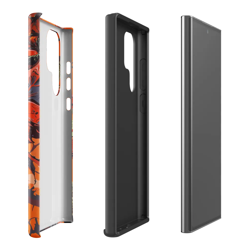 Life in Motion: An Abstract Tree | Phone Case |  S22 Ultra | Tough Case | Glossy