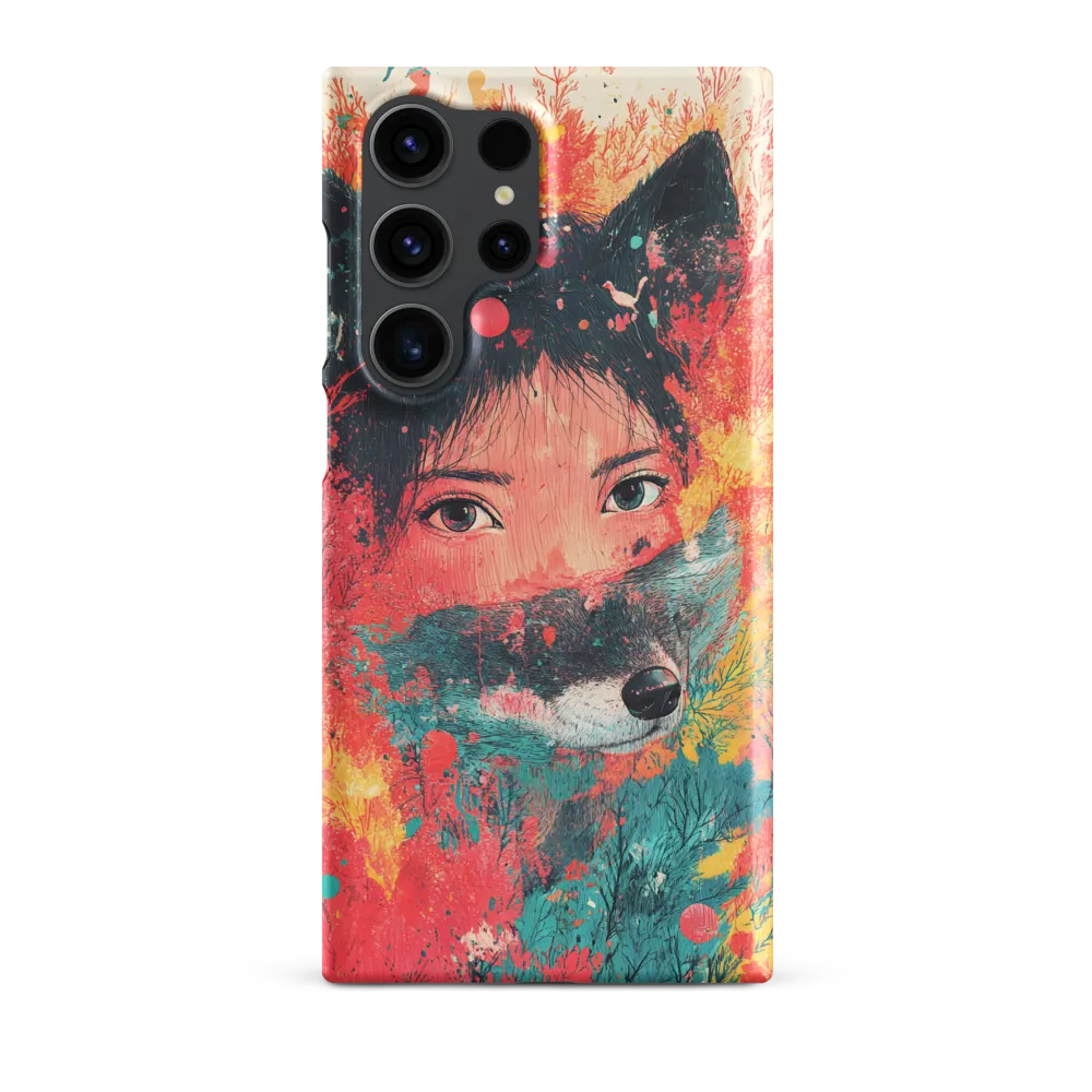Harmony of Spirit: Girl and Wolf