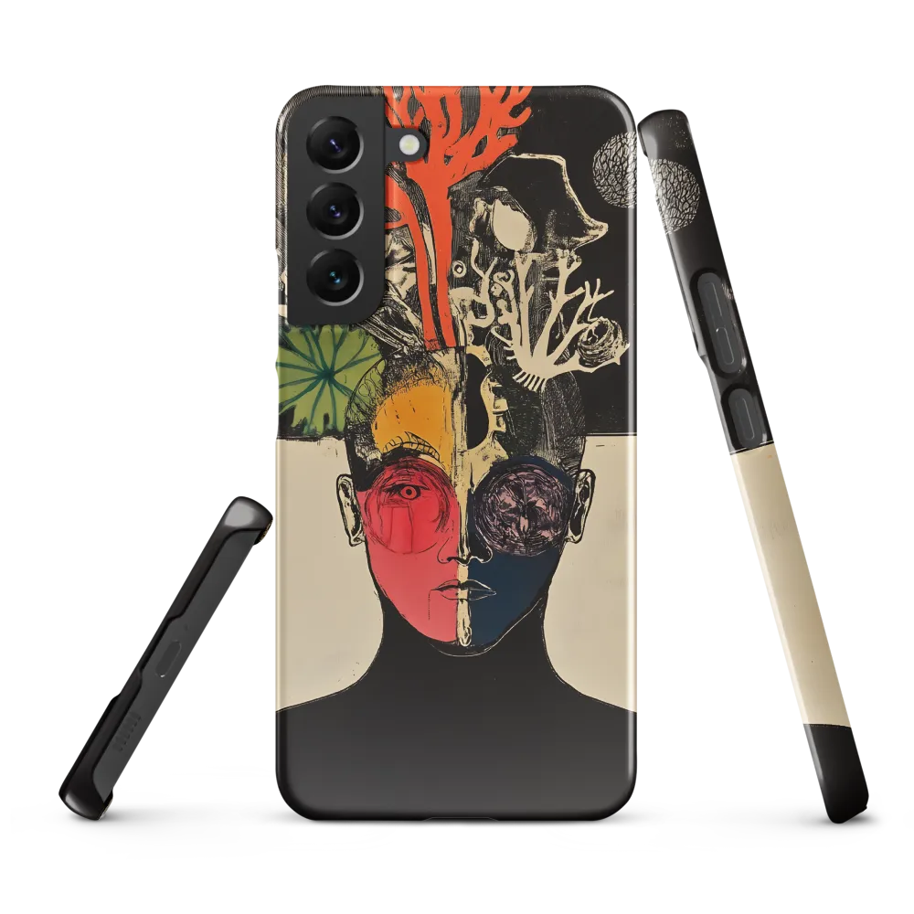 Coral Thoughts | Phone Case |  S22 Plus | Snap Case | Glossy