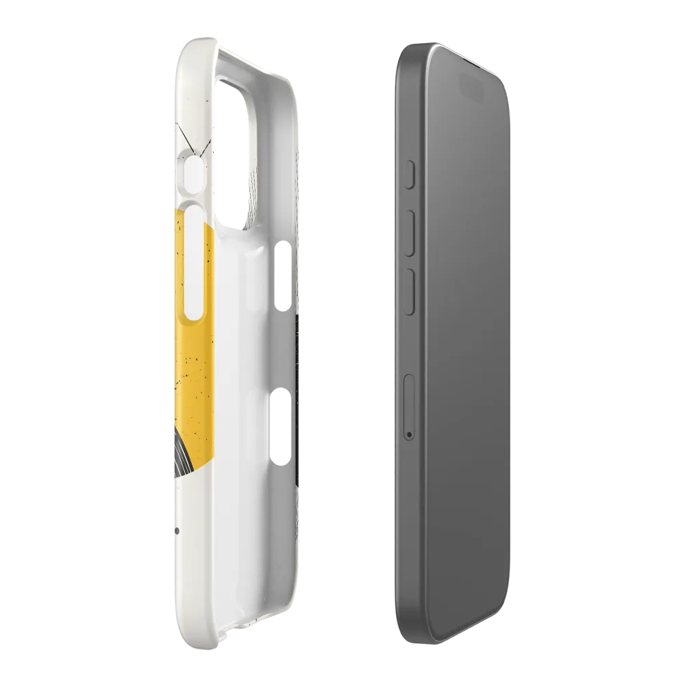 Layered Circles — Yellow & Black
