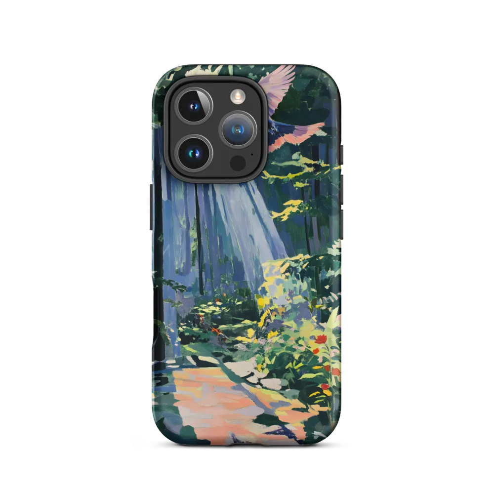 Flight of Light: A Serene Forest