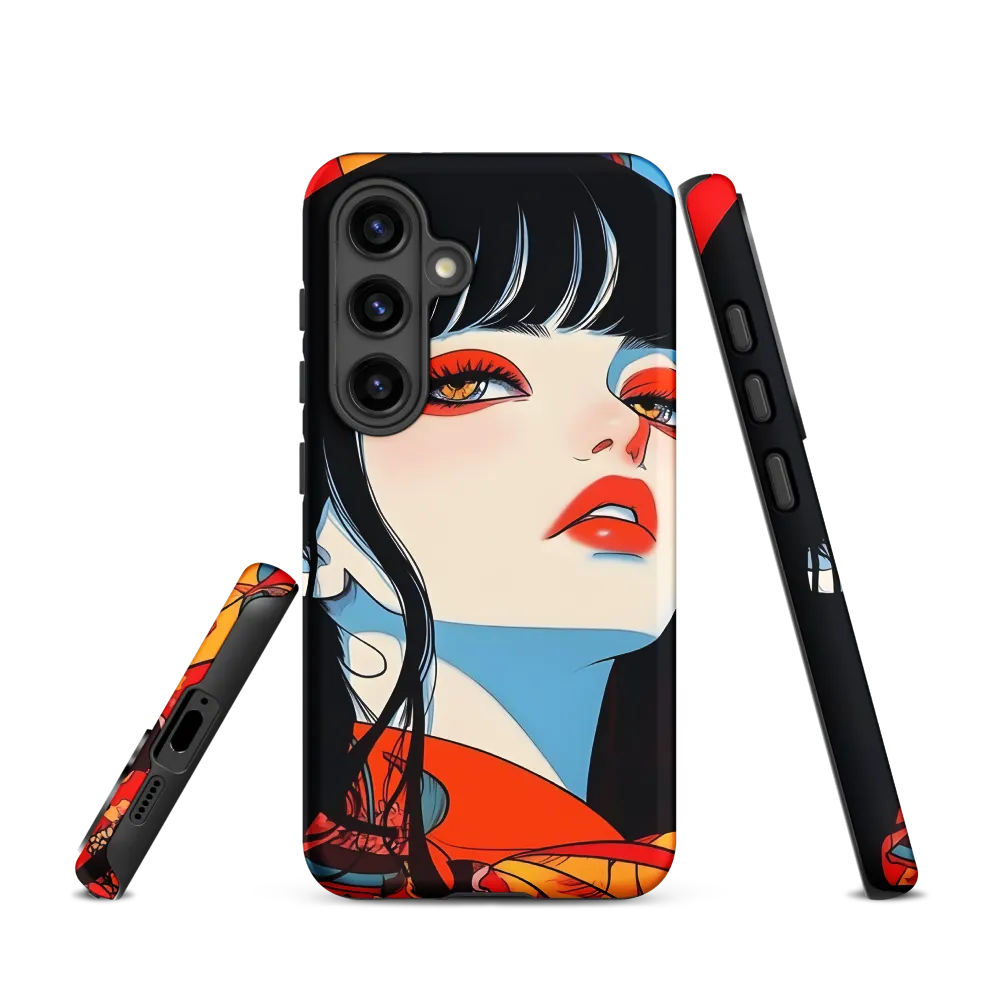 Vibrant Elegance | Phone Case |  S24 | Tough Case | Matte