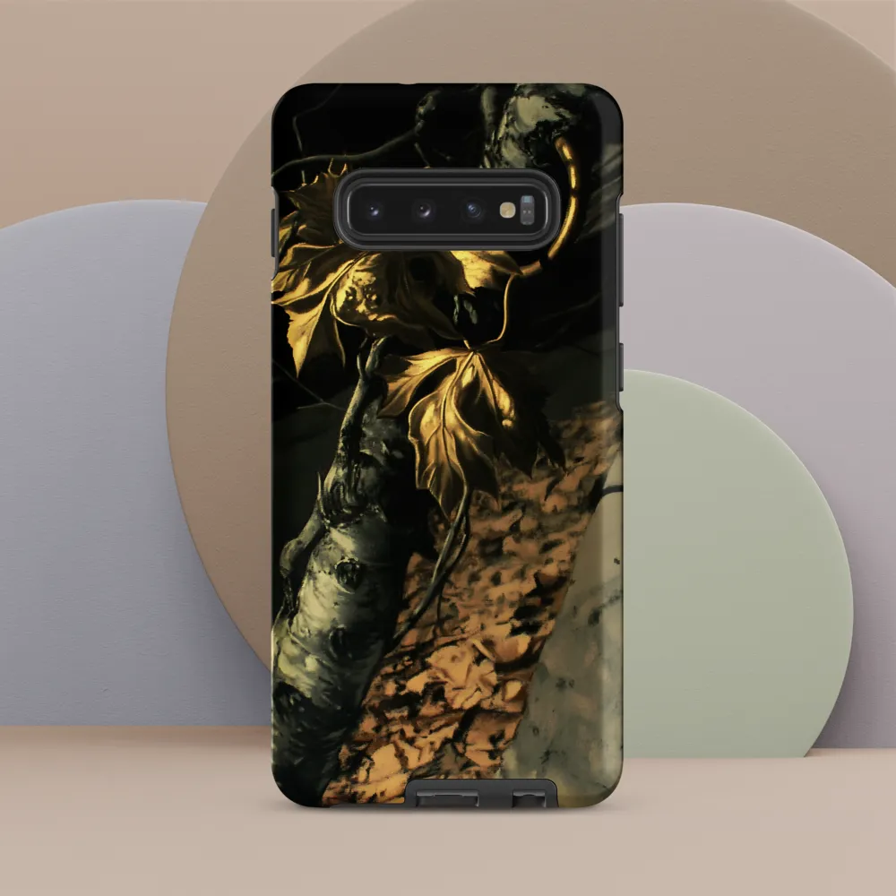 Golden Serenity: A Close Encounter with Nature
