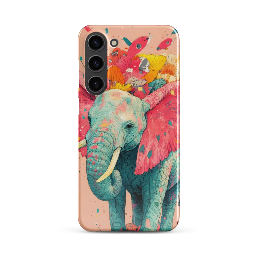 Whimsical Elegance: The Floral Elephant