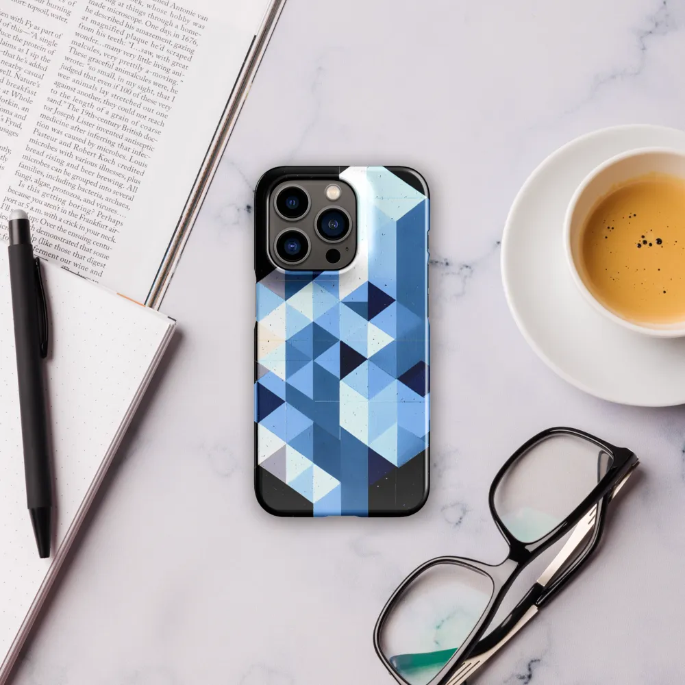 Blueprint of Depth | Phone Case |  14 Pro | Snap Case | Glossy