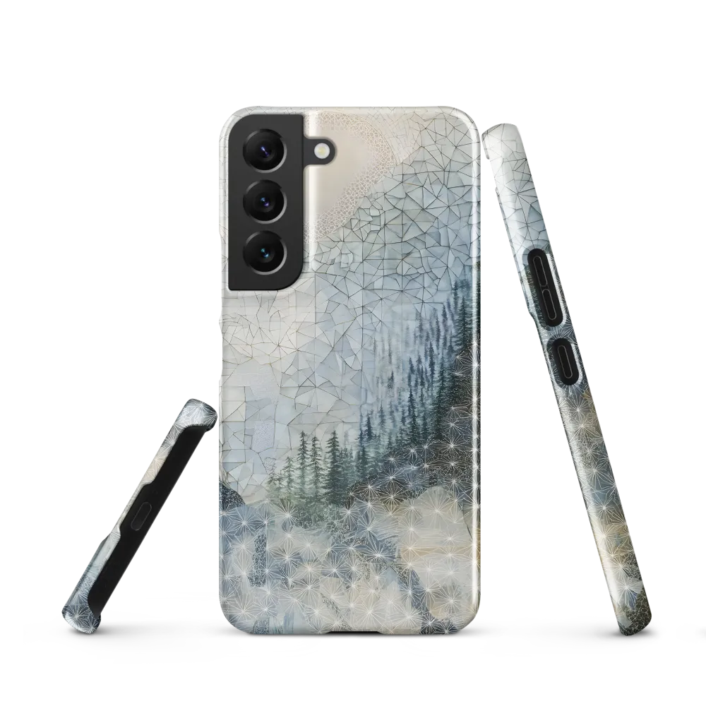 Horizon of Geometric Serenity | Phone Case |  S22 | Snap Case | Glossy