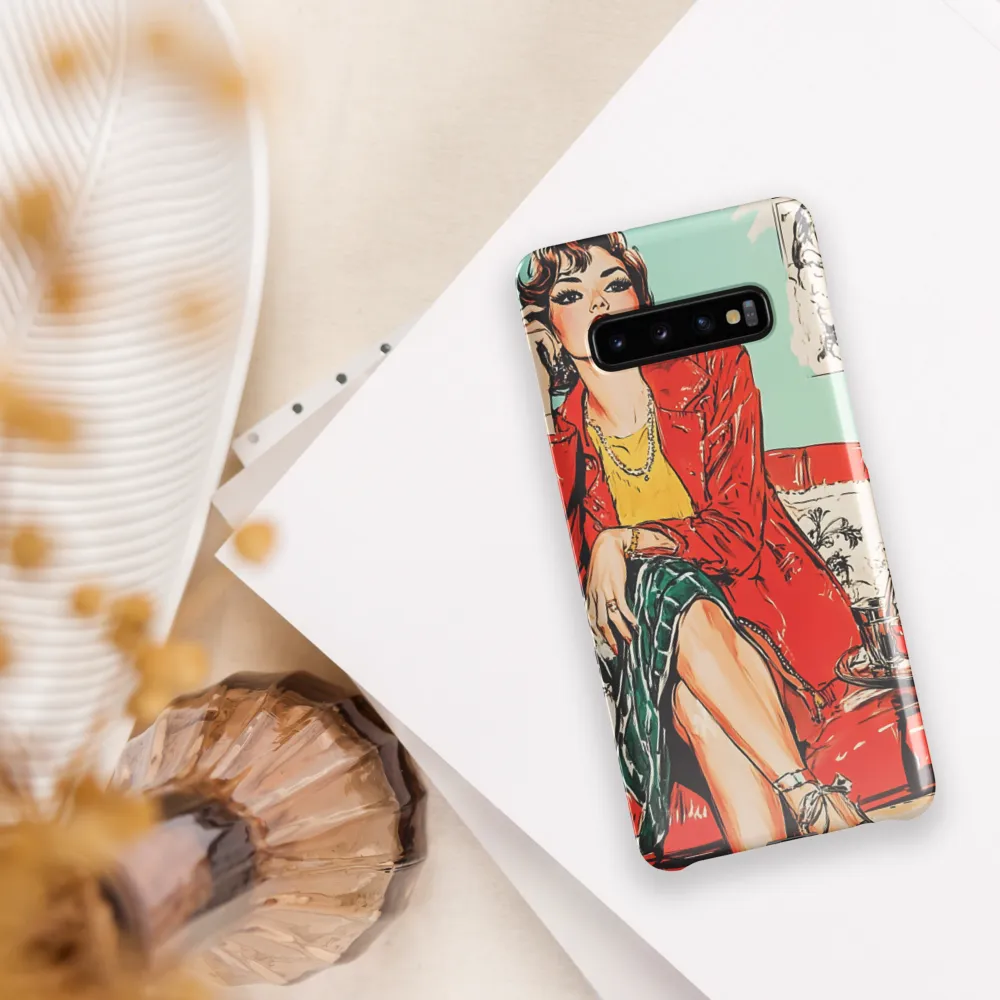 Chic Confidence | Phone Case |  S10 Plus | Snap Case | Glossy