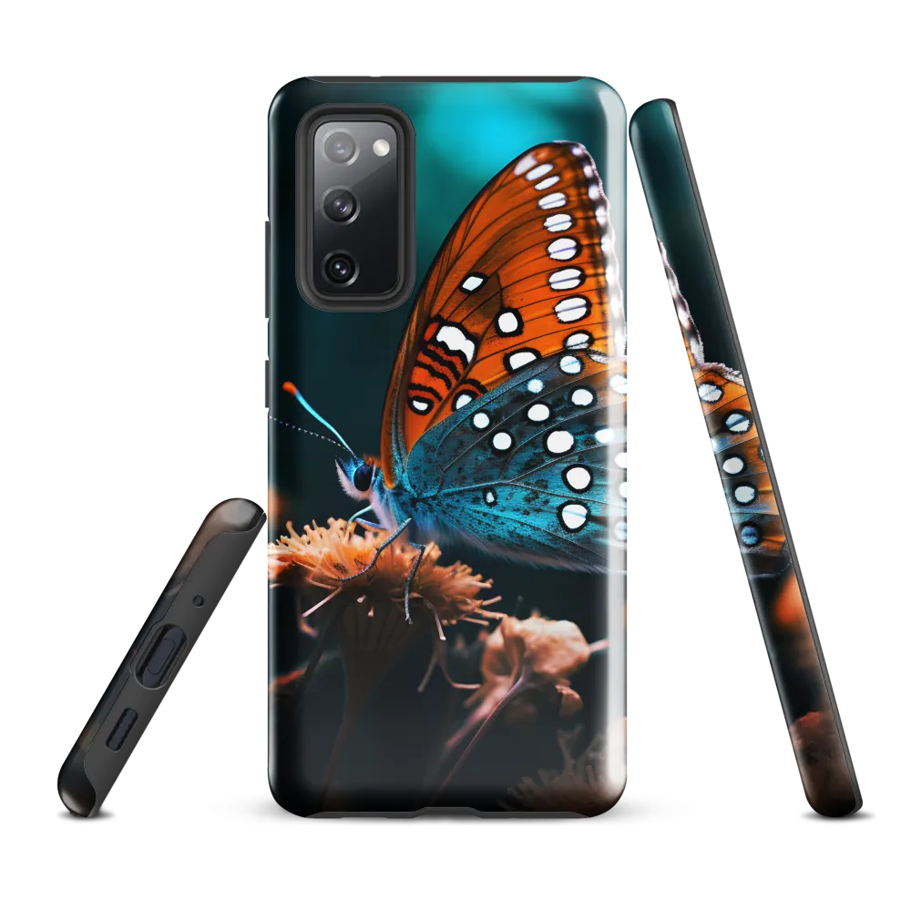 Whispers of Color: The Butterfly's Embrace