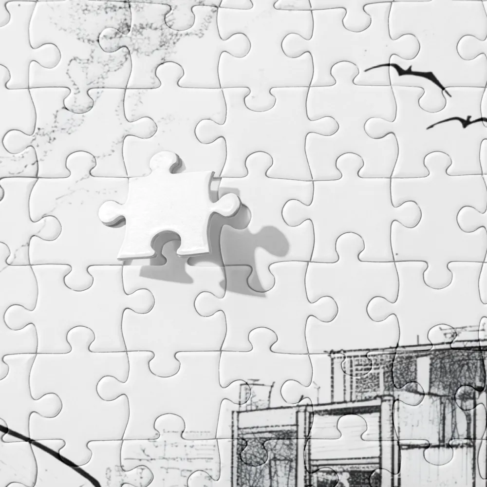 Reflections in Monochrome | Jigsaw Puzzle | 252/520 pieces