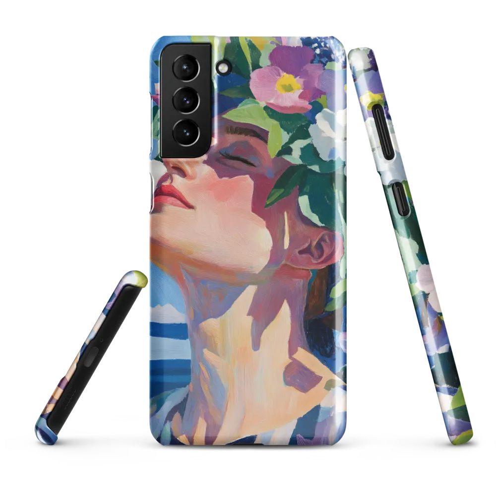 Blossom of Serenity | Phone Case |  S21 Plus | Snap Case | Glossy