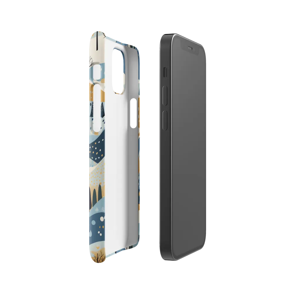 Whispers of a Playful Landscape | Phone Case |  12 Mini | Snap Case | Glossy