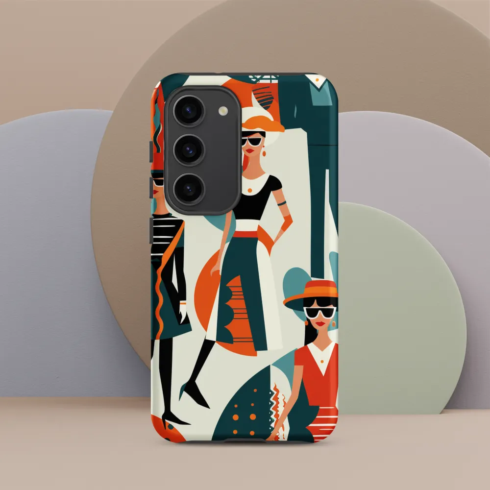 Chic Figures in Pop Art