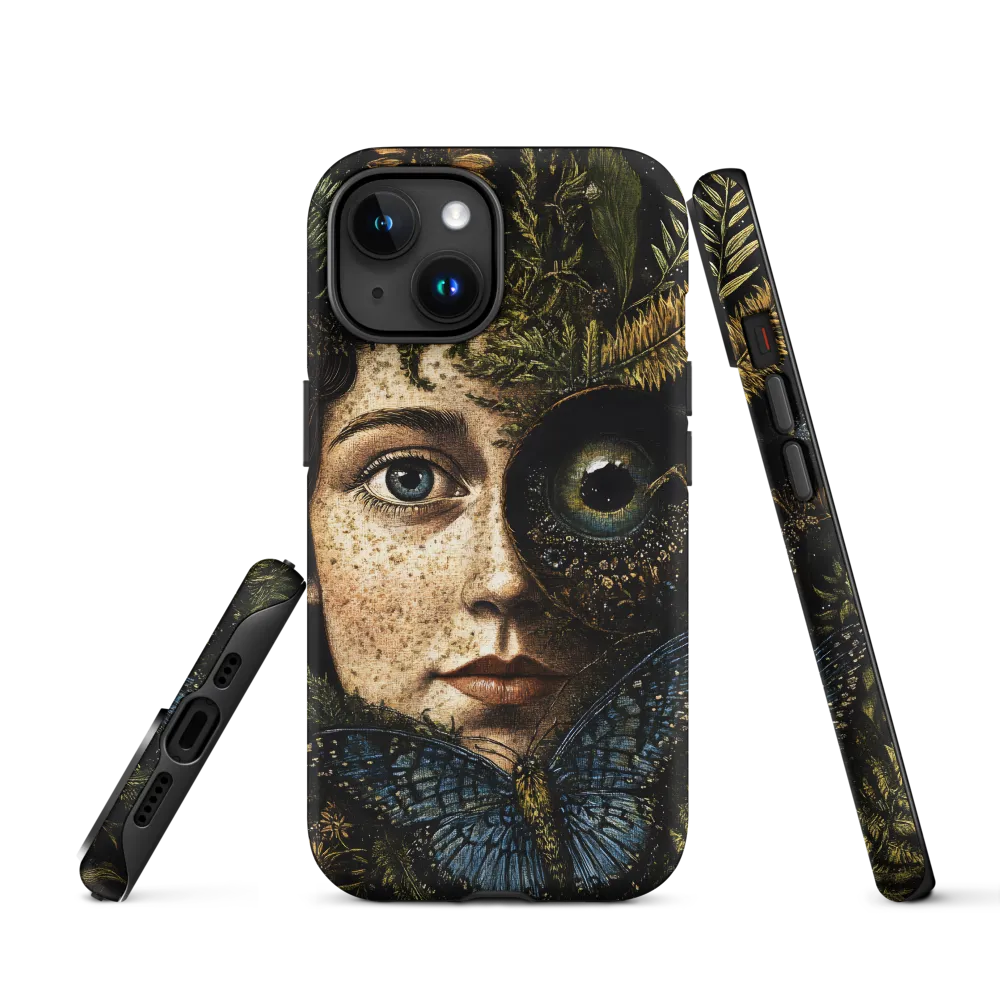 Nature's Embrace: A Surreal Portrait | Phone Case |  15 | Tough Case | Matte