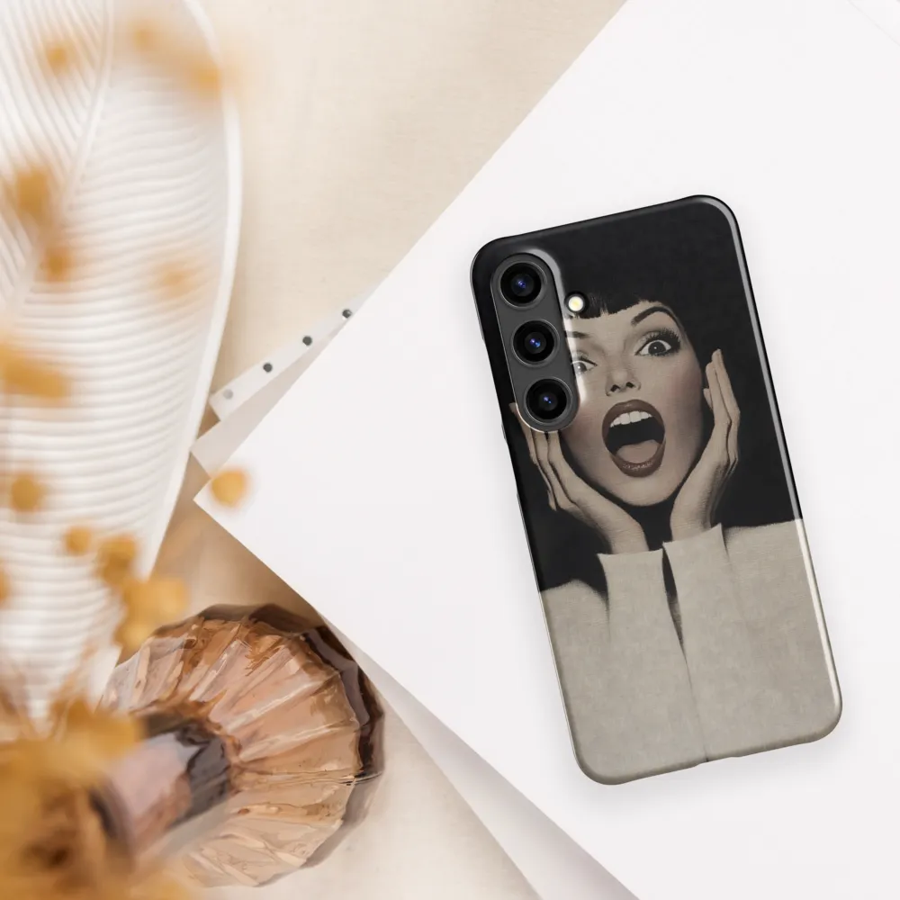 Eloquent Expression | Phone Case |  S24 Plus | Snap Case | Glossy