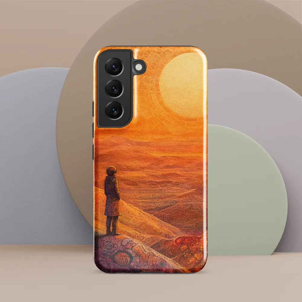 Reflections of a Distant Sun | Phone Case |  S22 | Tough Case | Glossy