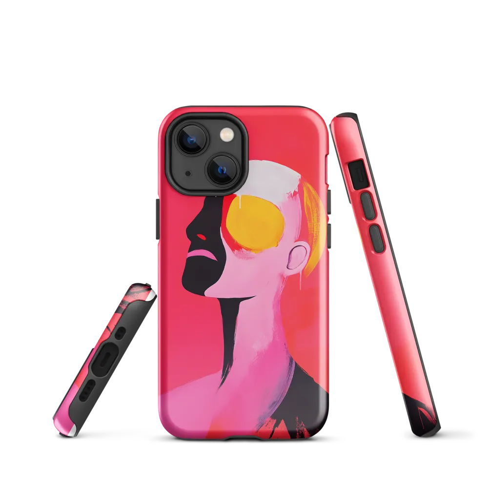 Reflections of Identity | Phone Case |  13 mini | Tough Case | Glossy