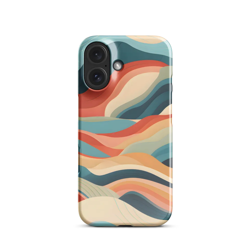 Waves of Tranquility | Phone Case |  16 | Snap Case | Glossy